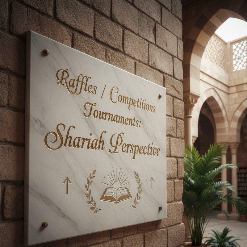 Raffles / Competitions / Tournaments: Shariah&nbsp;Perspective